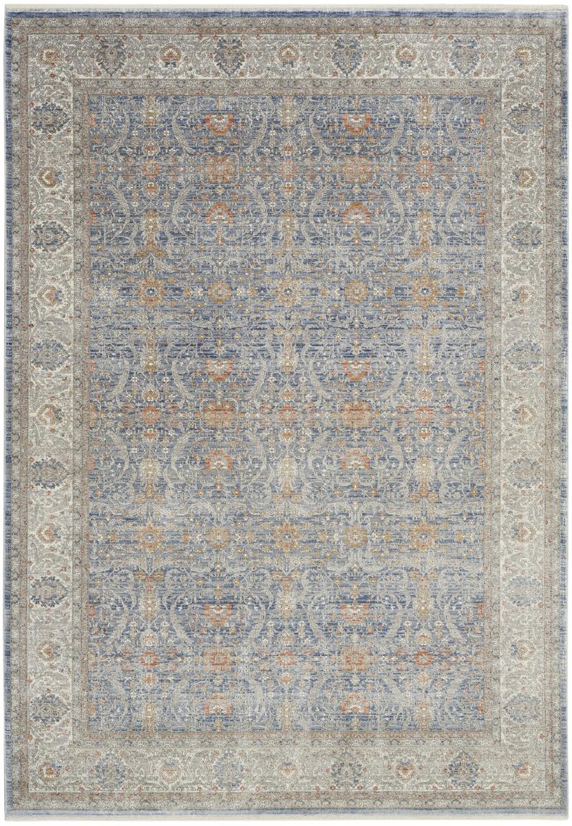 Starry Nights Garden Light Blue Rug