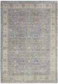 Starry Nights Garden Light Blue Rug