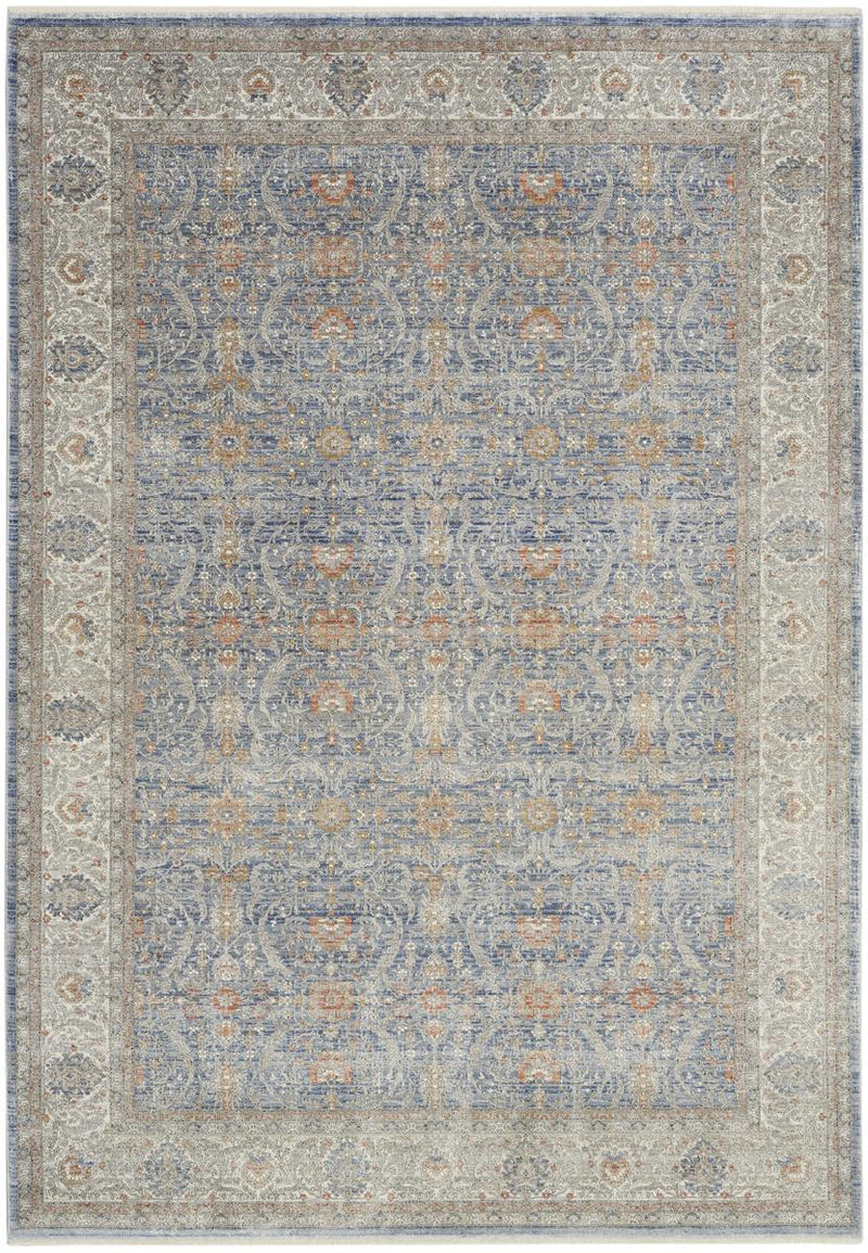 Starry Nights Garden Light Blue Rug