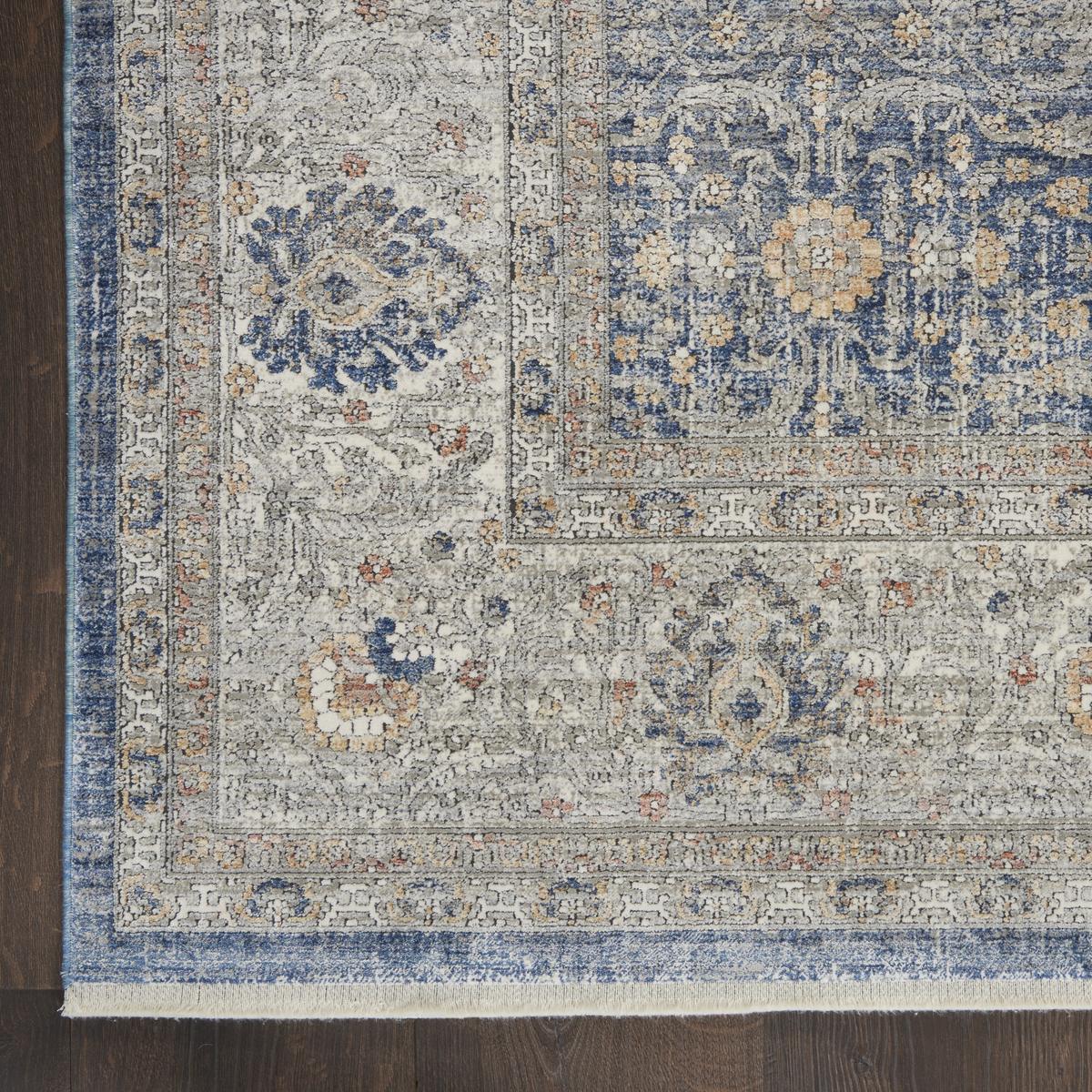 Starry Nights Garden Light Blue Rug