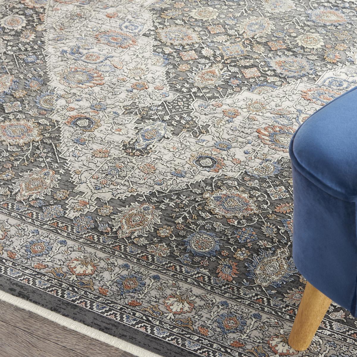 Starry Nights Imperial Grey Blue Rug