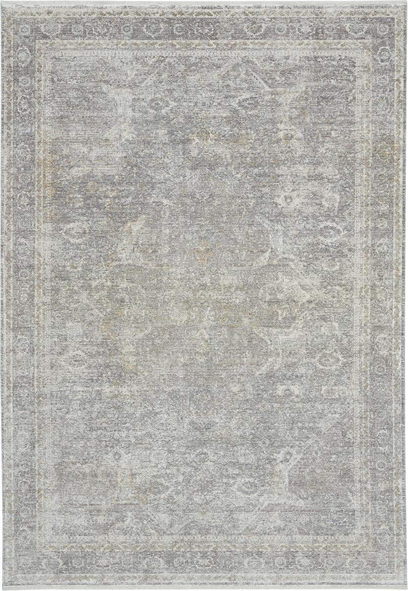 Starry Nights Veil Silver Cream Rug