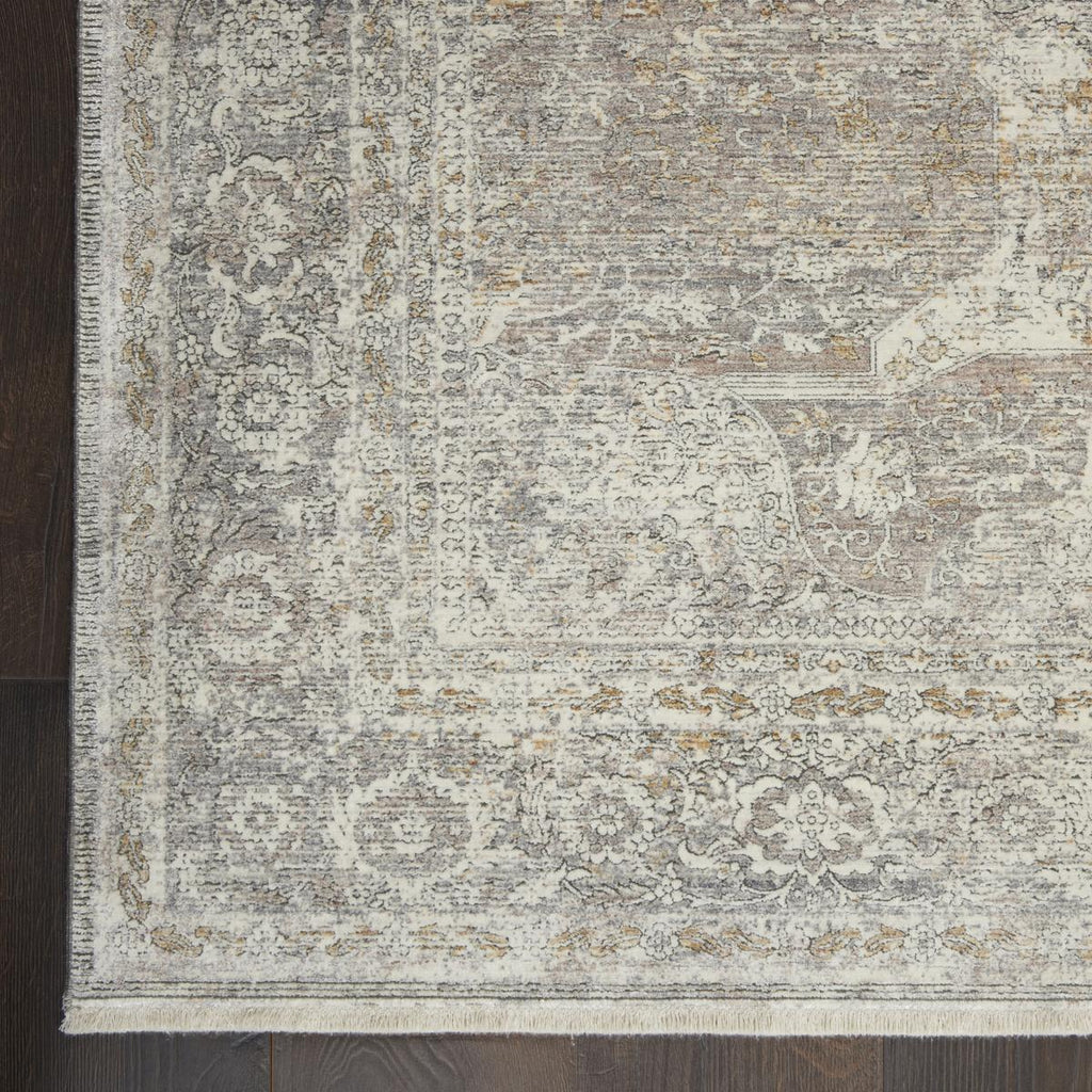 Starry Nights Veil Silver Cream Rug