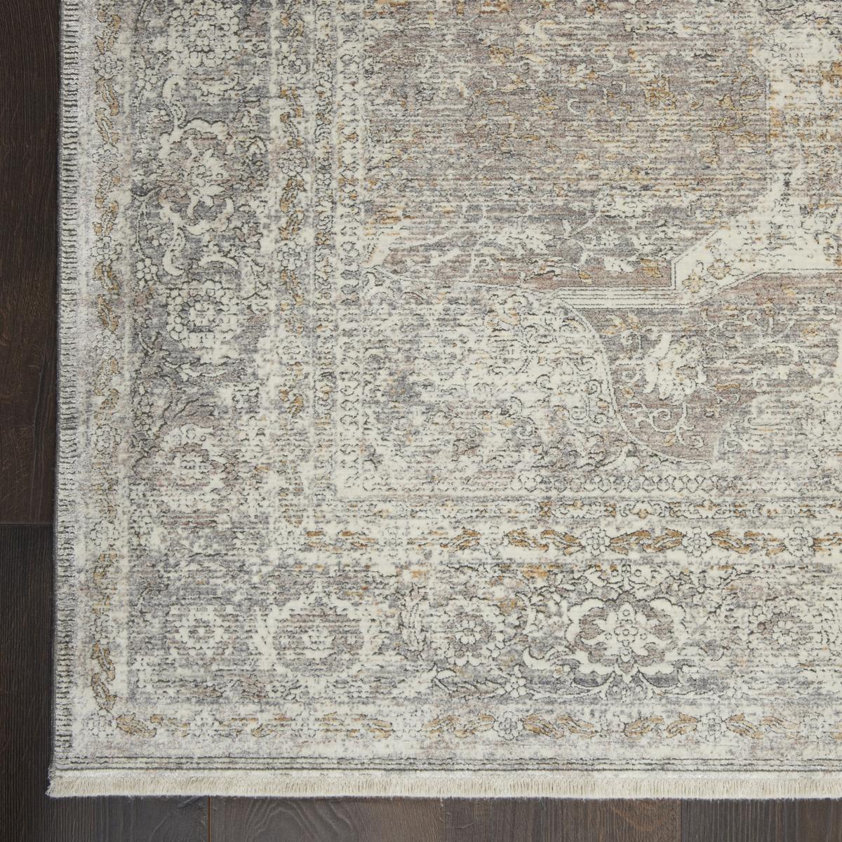 Starry Nights Veil Silver Cream Rug
