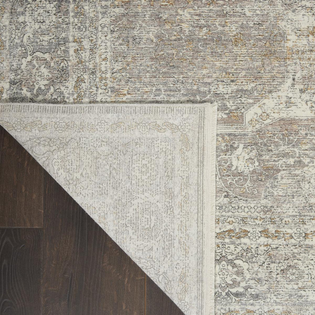 Starry Nights Veil Silver Cream Rug