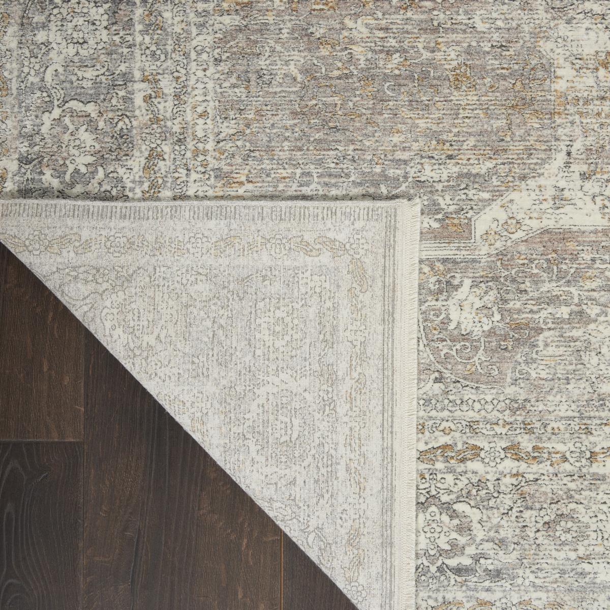 Starry Nights Veil Silver Cream Rug