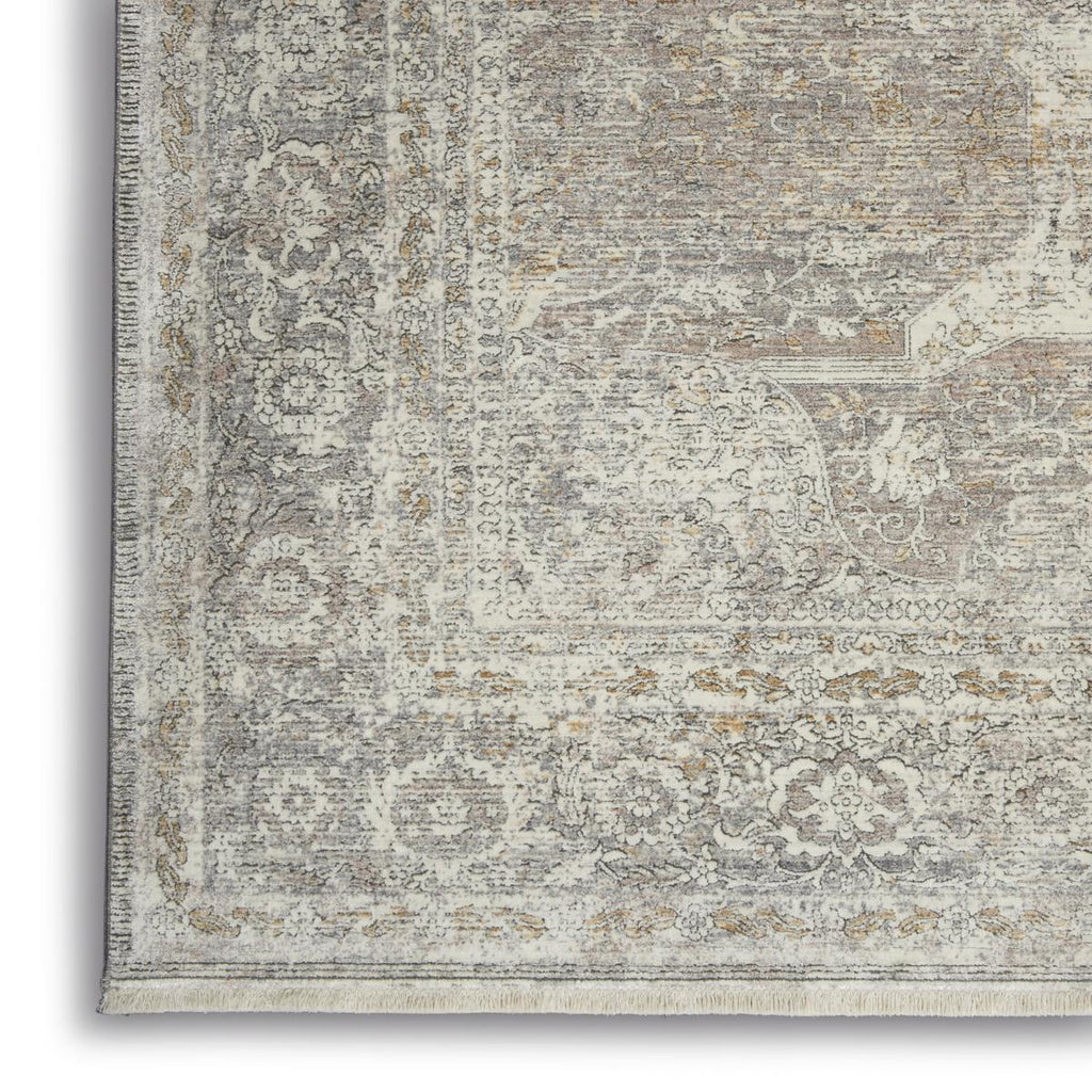 Starry Nights Veil Silver Cream Rug