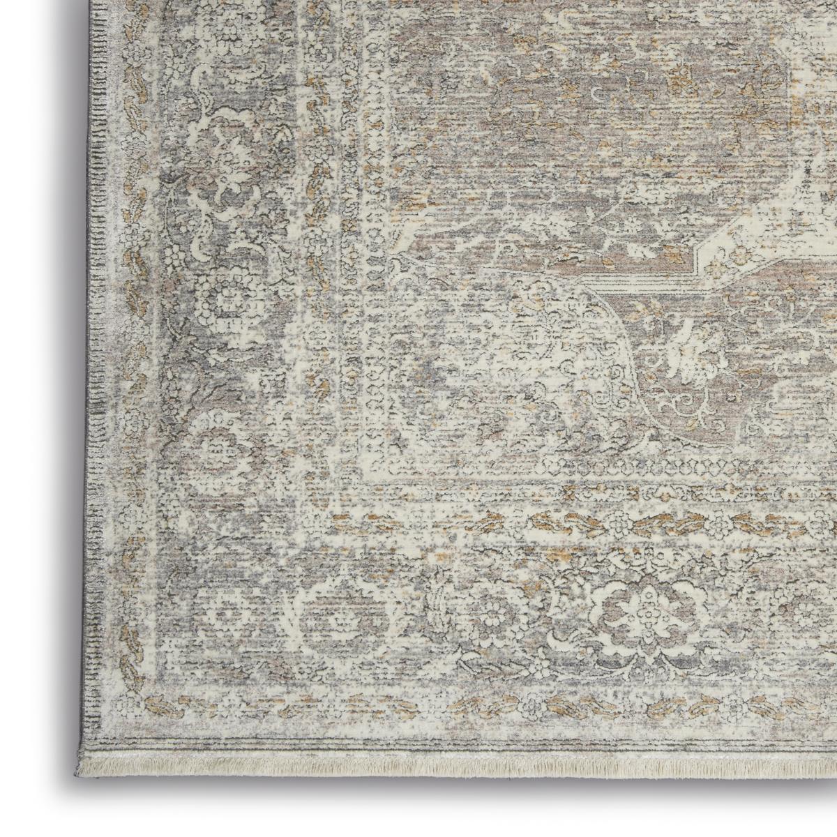 Starry Nights Veil Silver Cream Rug