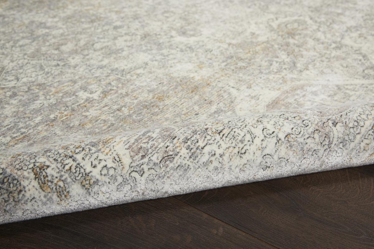 Starry Nights Veil Silver Cream Rug