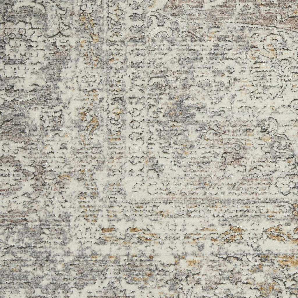 Starry Nights Veil Silver Cream Rug