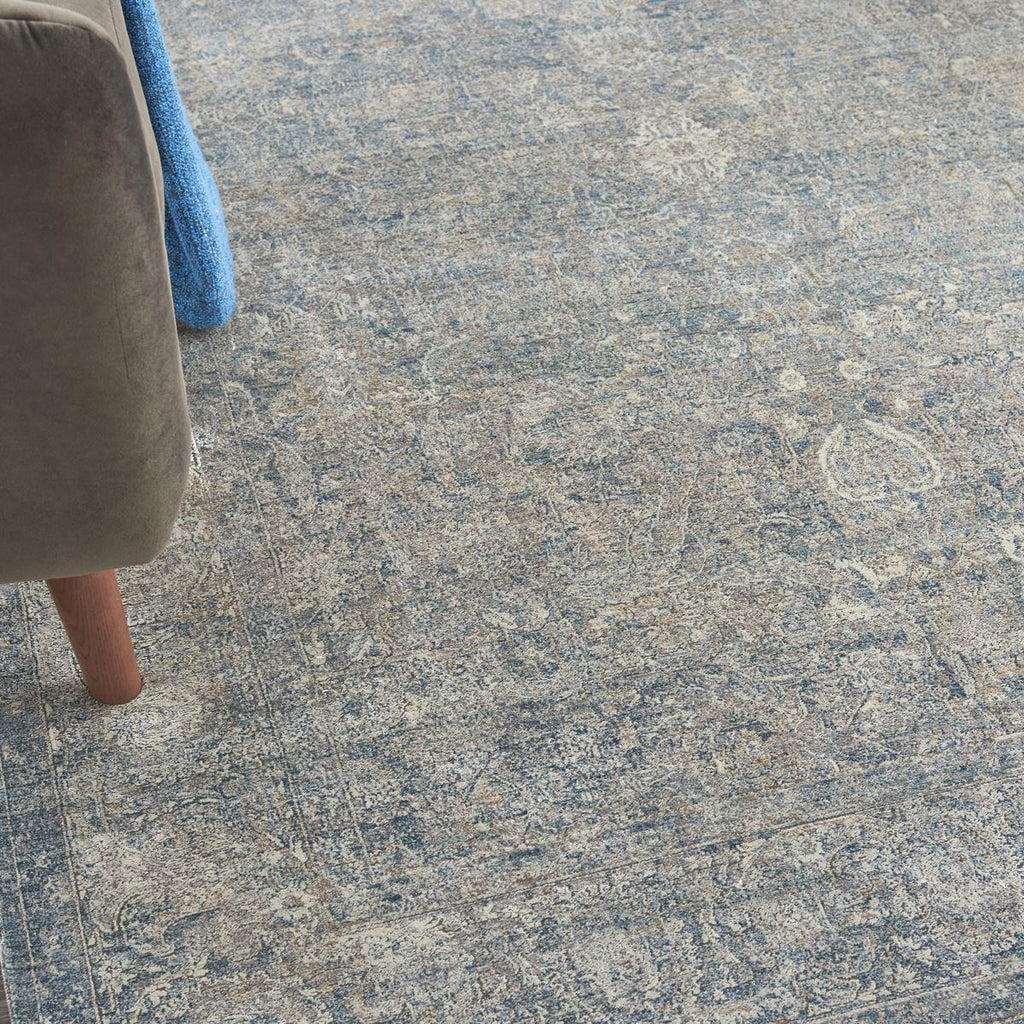 Starry Nights Whisper Cream Blue Rug