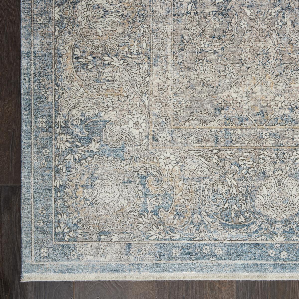 Starry Nights Whisper Cream Blue Rug