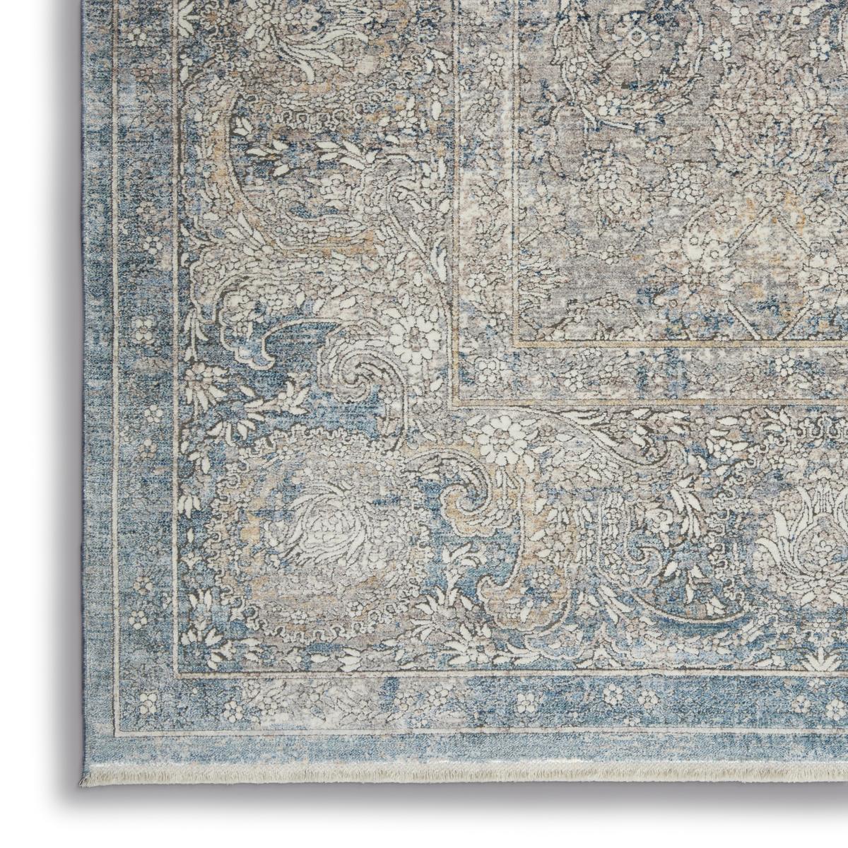 Starry Nights Whisper Cream Blue Rug