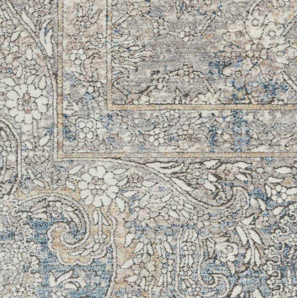 Starry Nights Whisper Cream Blue Rug