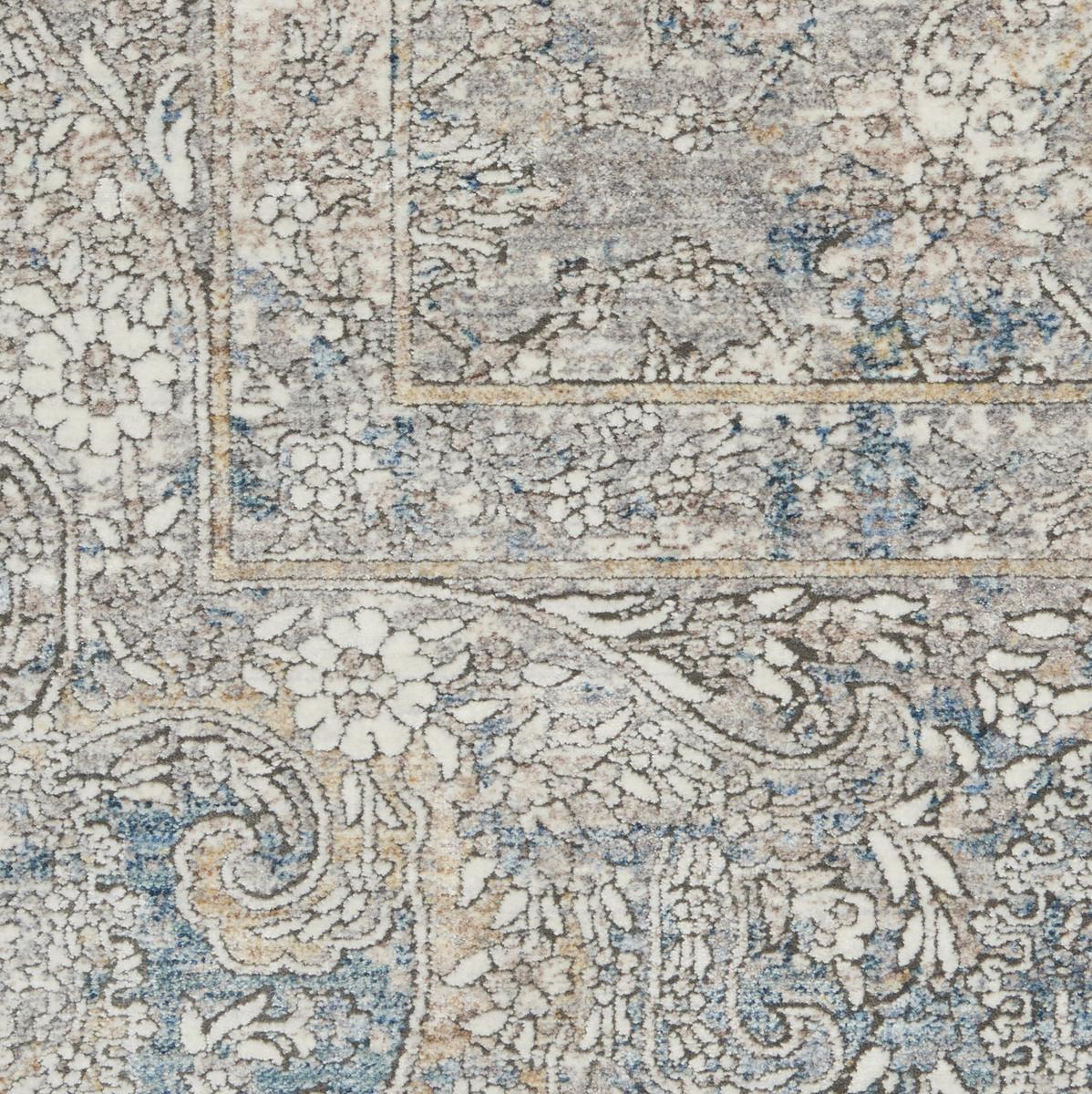 Starry Nights Whisper Cream Blue Rug