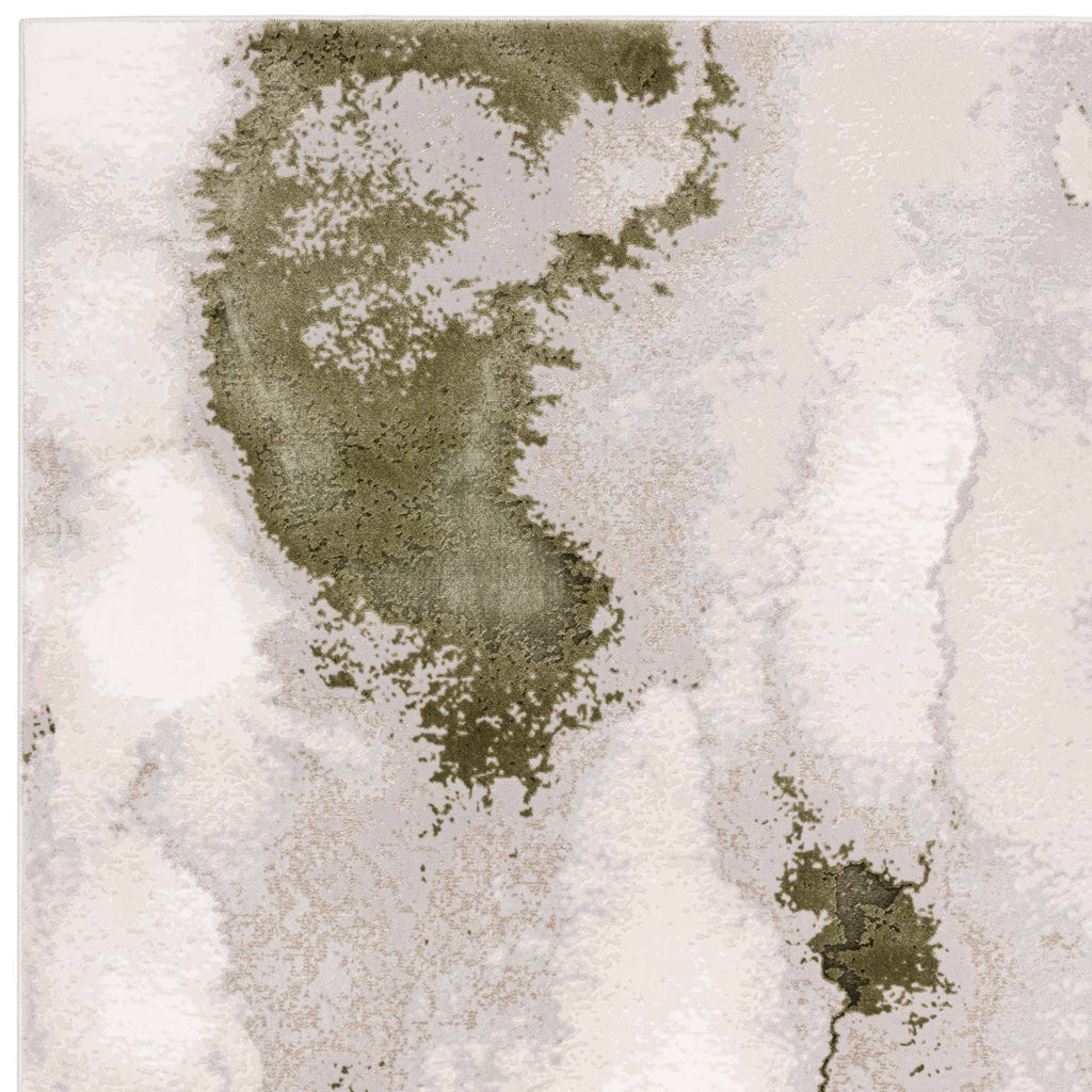 Stellar Wash Green Rug
