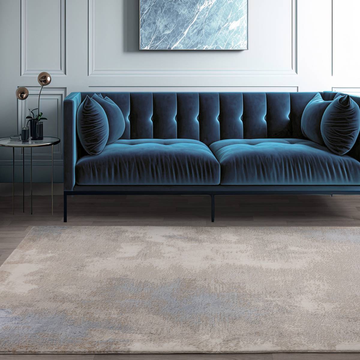 Stellar Wash Blue Rug