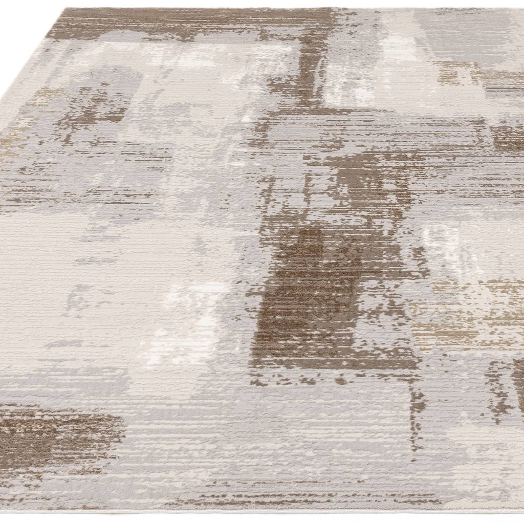 Stellar Strata Grey Rug