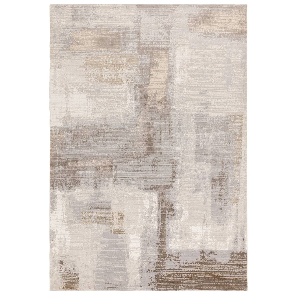 Stellar Strata Grey Rug
