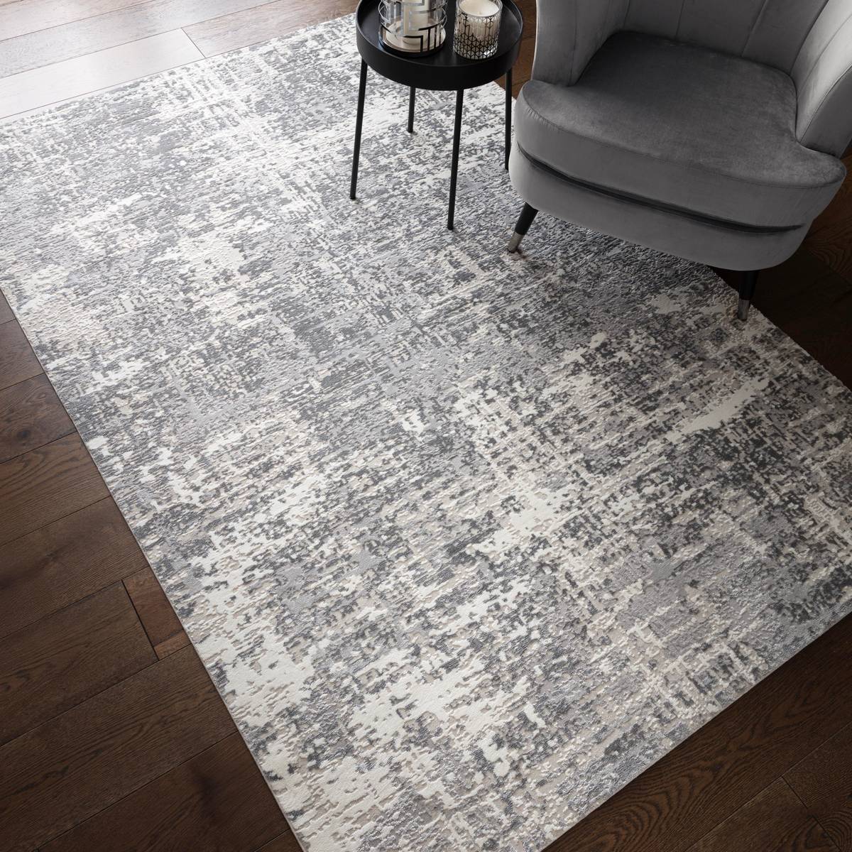 Stellar Fresco Grey Rug