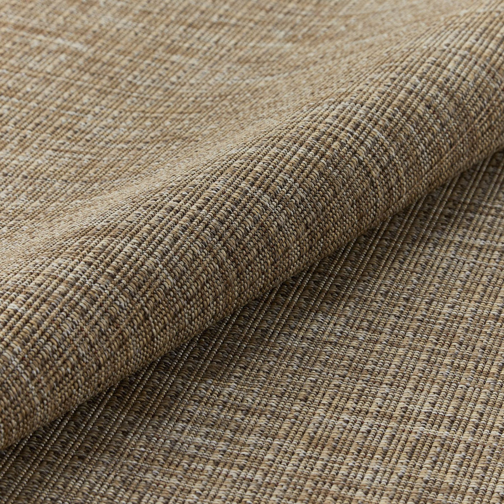 Sumac Border Beige Brown Indoor Outdoor Rug