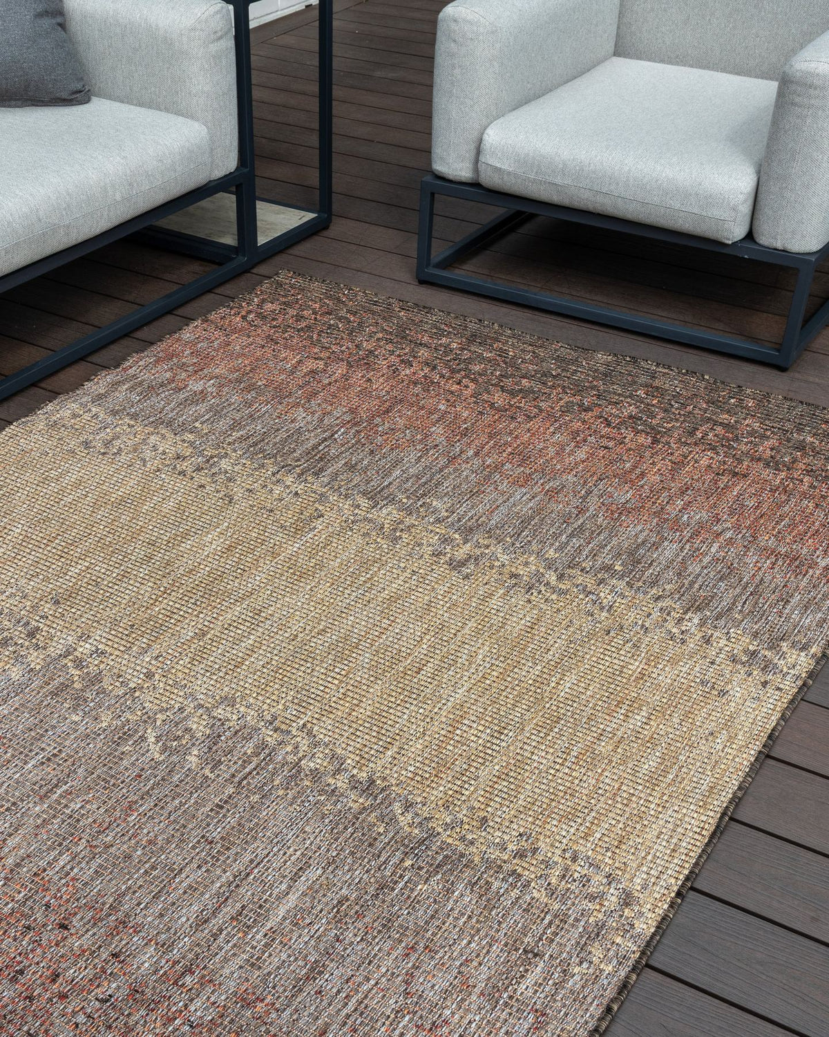 Sumac Ombre Multi Indoor Outdoor Rug