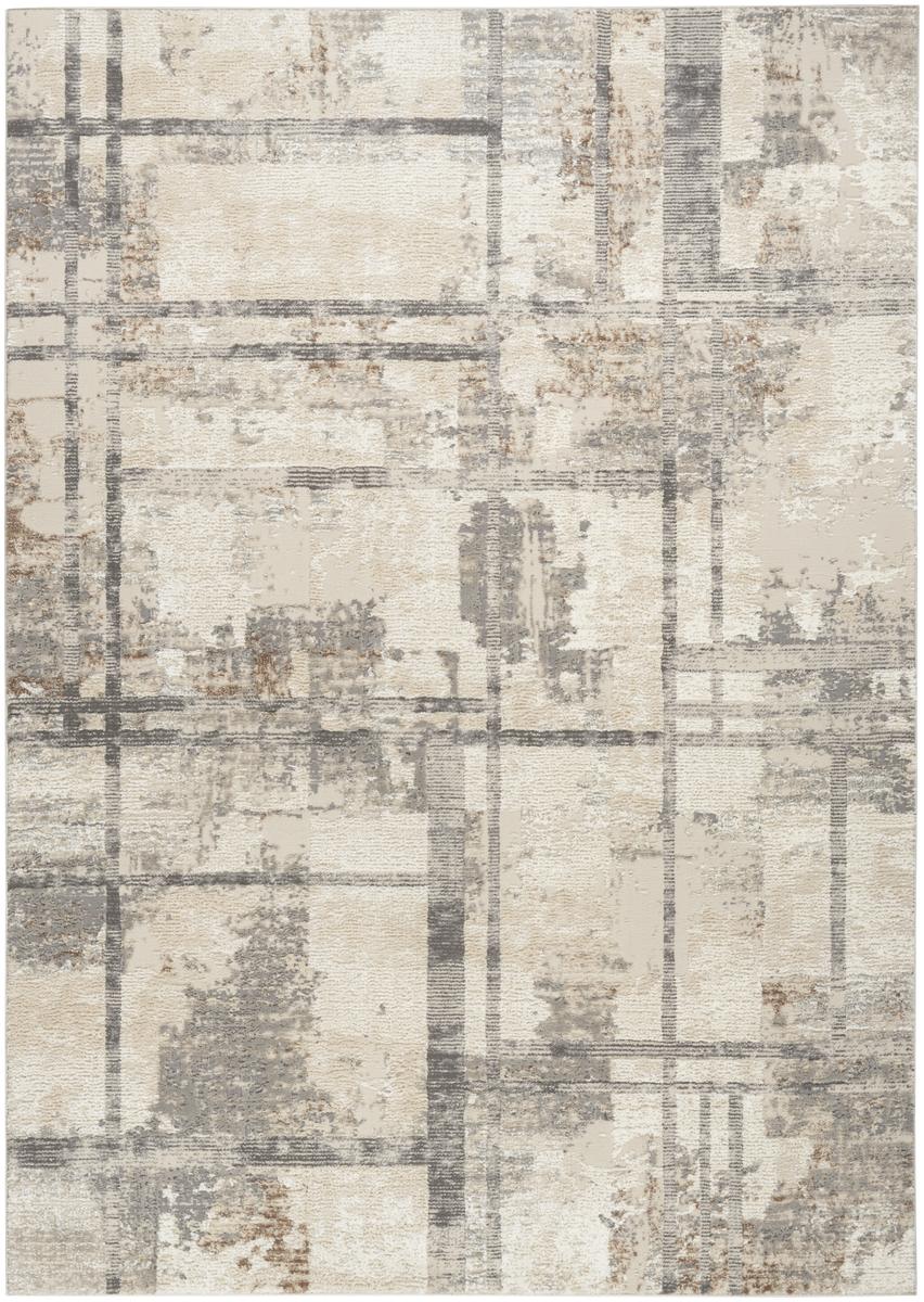 Sustainable Trends Mosaic Ivory Multicolour Rug