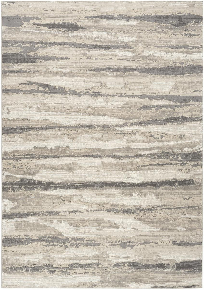 Sustainable Trends Strata Ivory Multicolour Rug