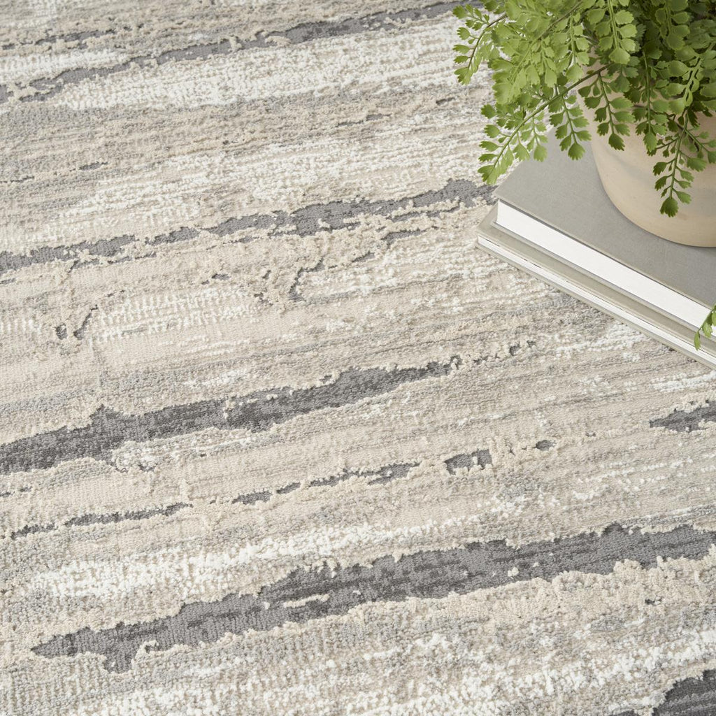 Sustainable Trends Strata Ivory Multicolour Rug