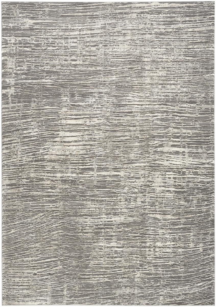 Sustainable Trends Stria Ivory Grey Rug