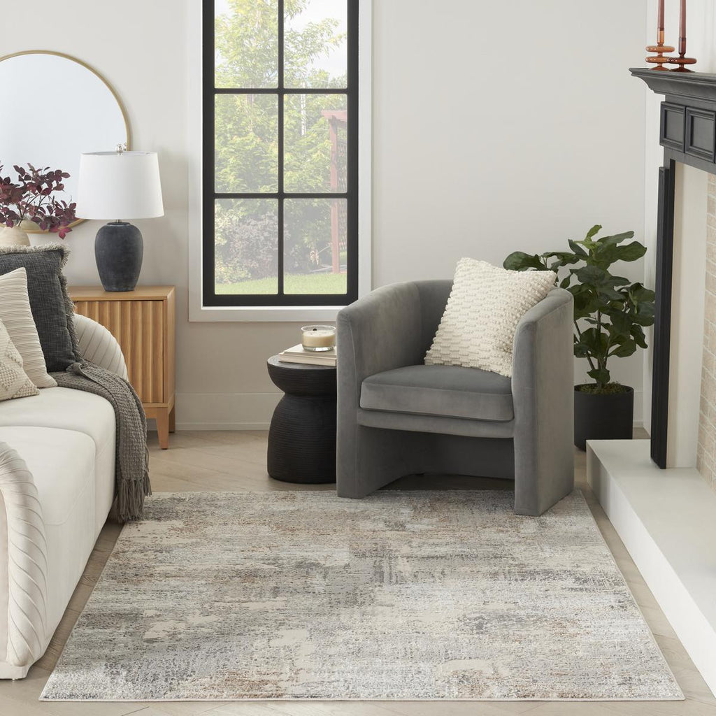 Sustainable Trends Wash Beige Grey Rug