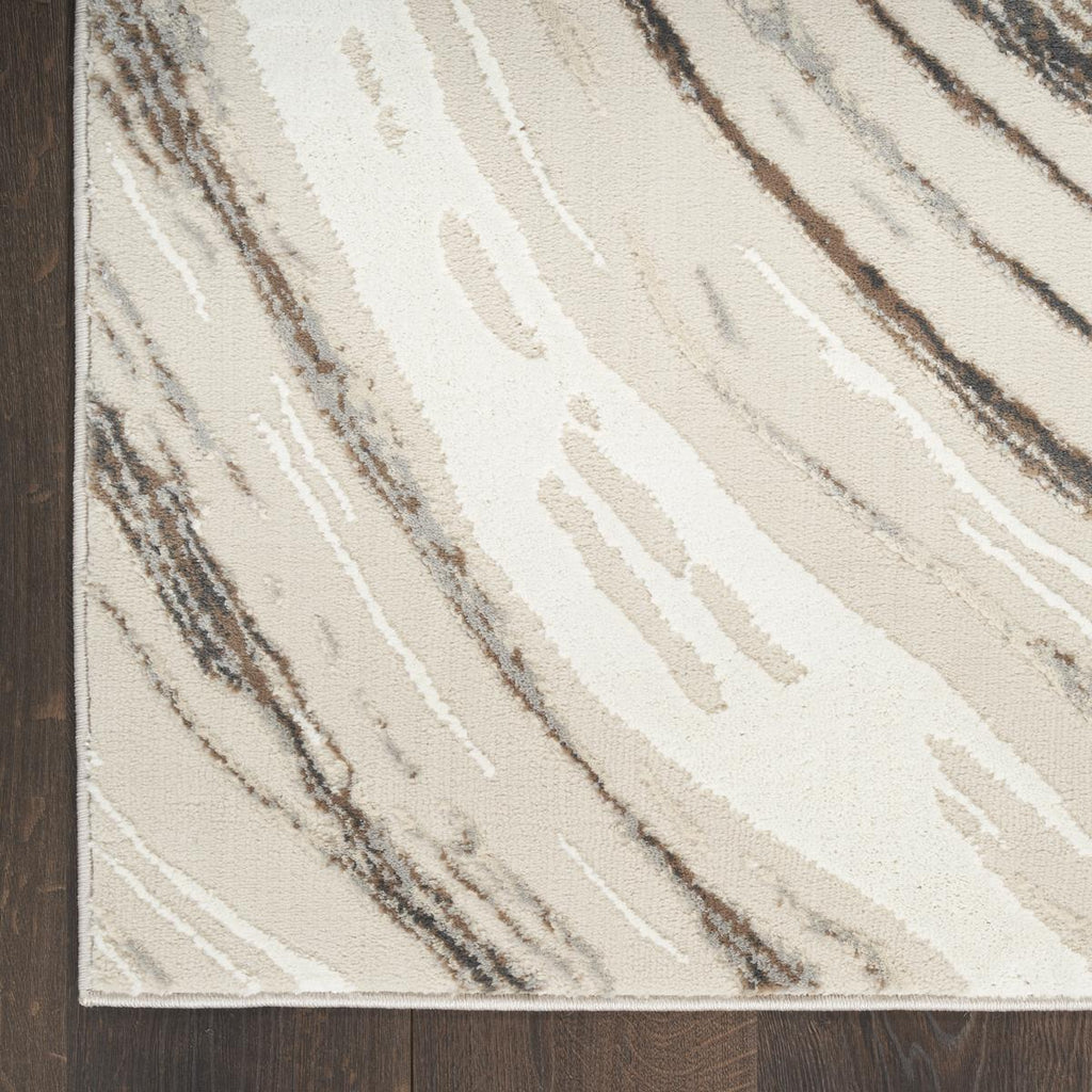 Sustainable Trends Wave Beige Grey Rug