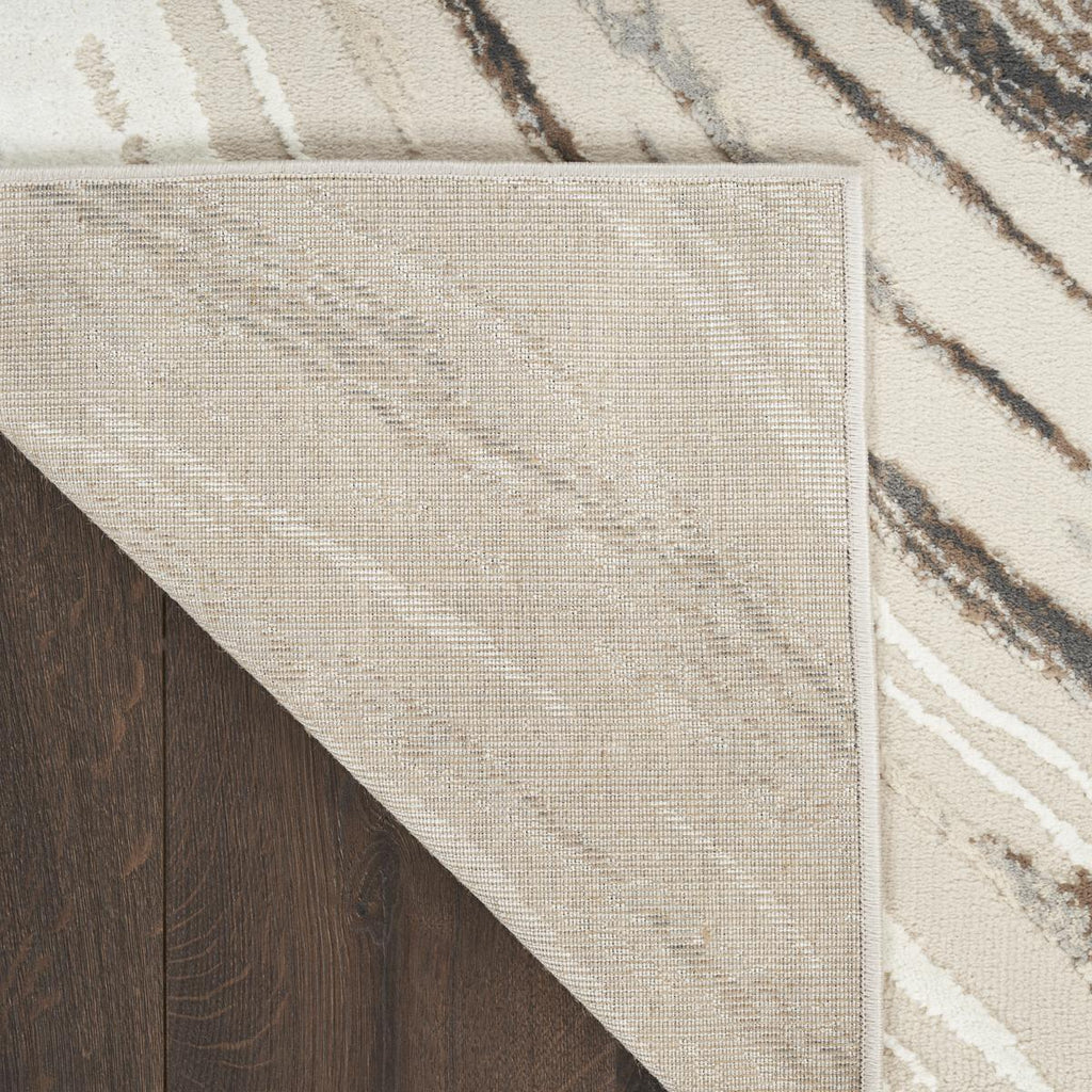 Sustainable Trends Wave Beige Grey Rug