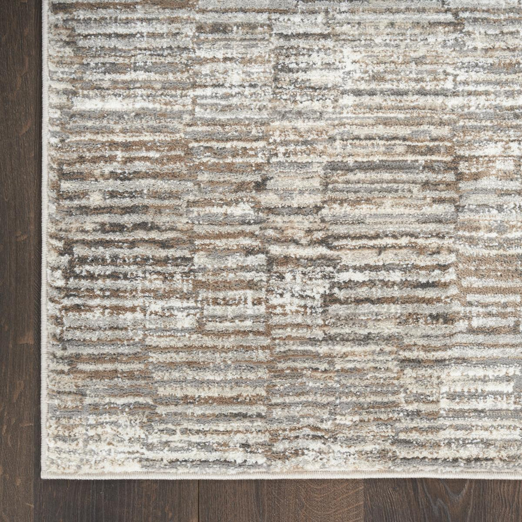 Sustainable Trends Weave Ivory Mocha Rug