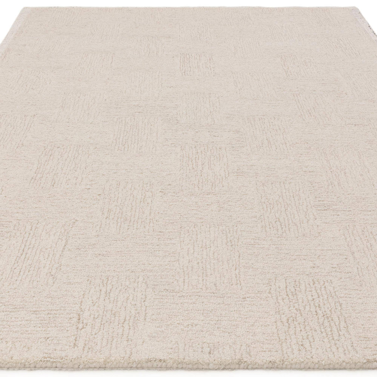 Theodore Hatch White & Sand Rug