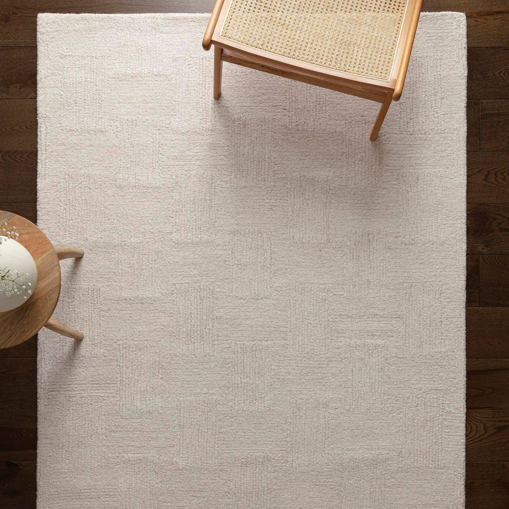 Theodore Hatch White & Sand Rug