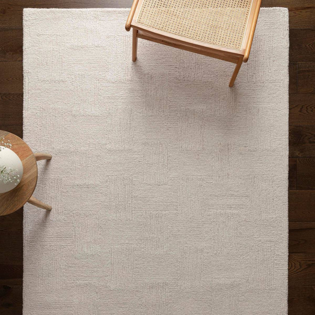 Theodore Hatch White & Sand Rug