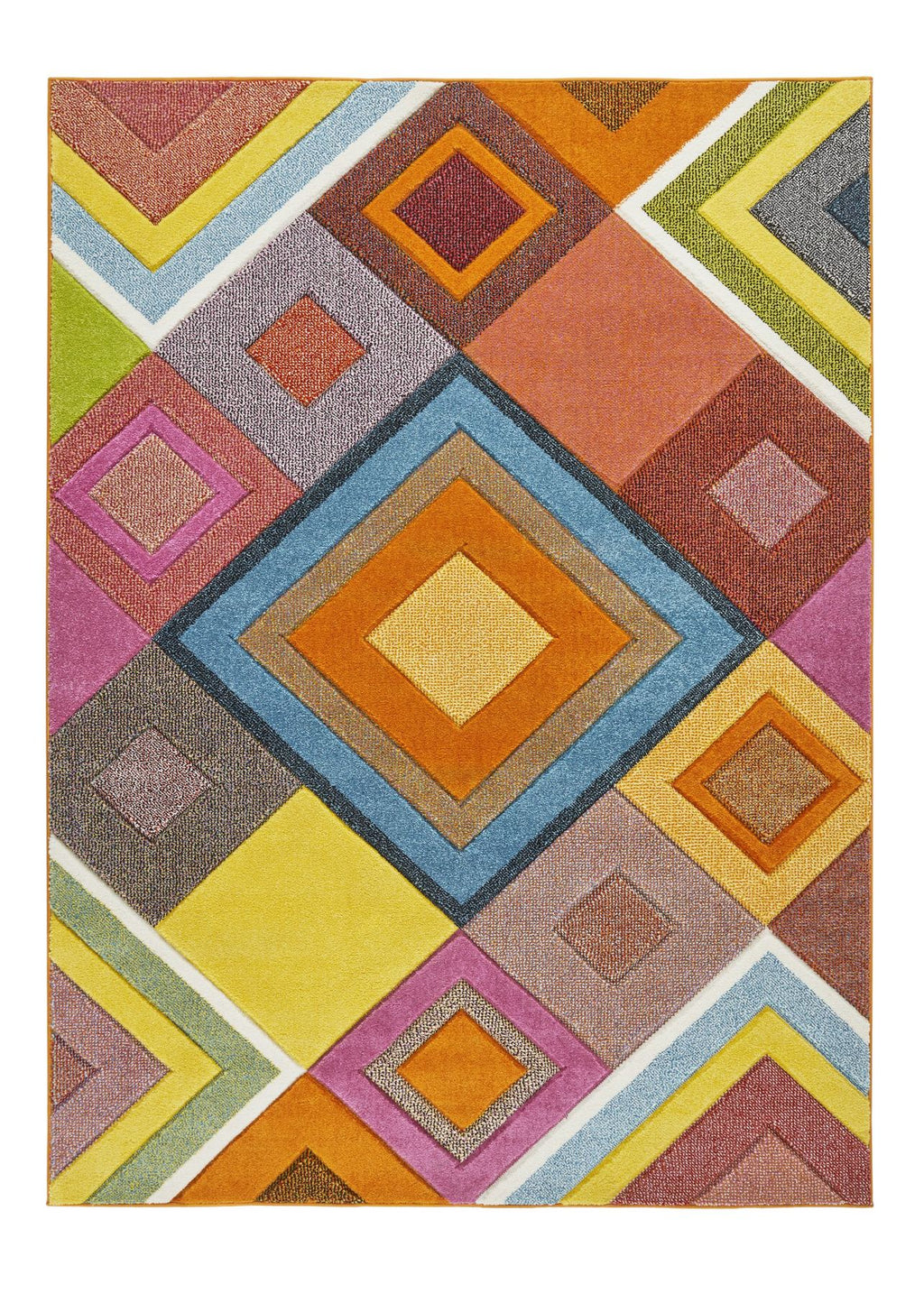Viva Diamond Multicolour Rug