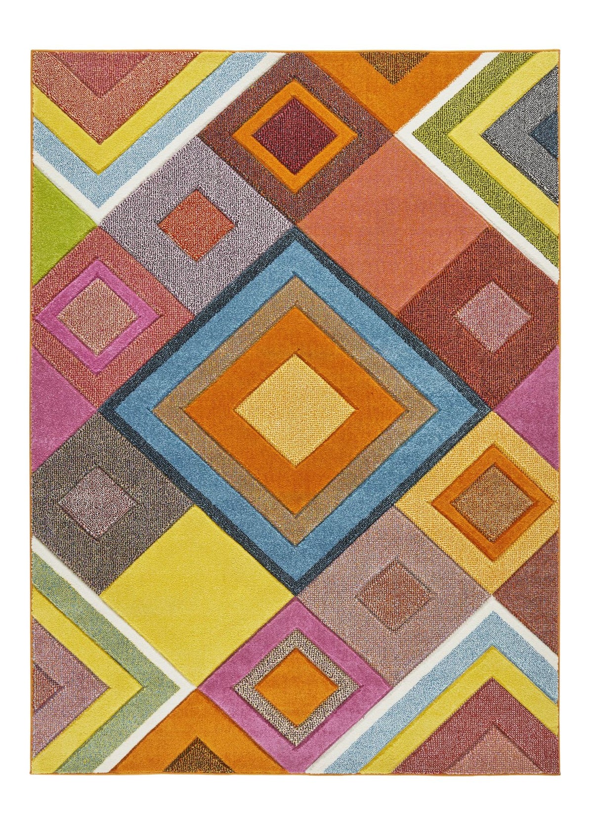 Viva Diamond Multicolour Rug