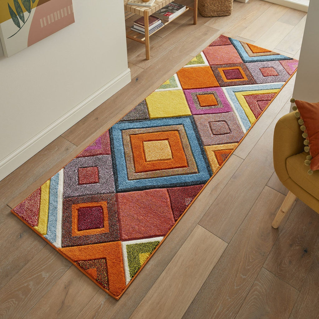 Viva Diamond Multicolour Rug