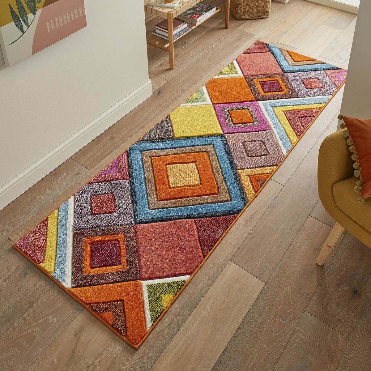 Viva Diamond Multicolour Rug
