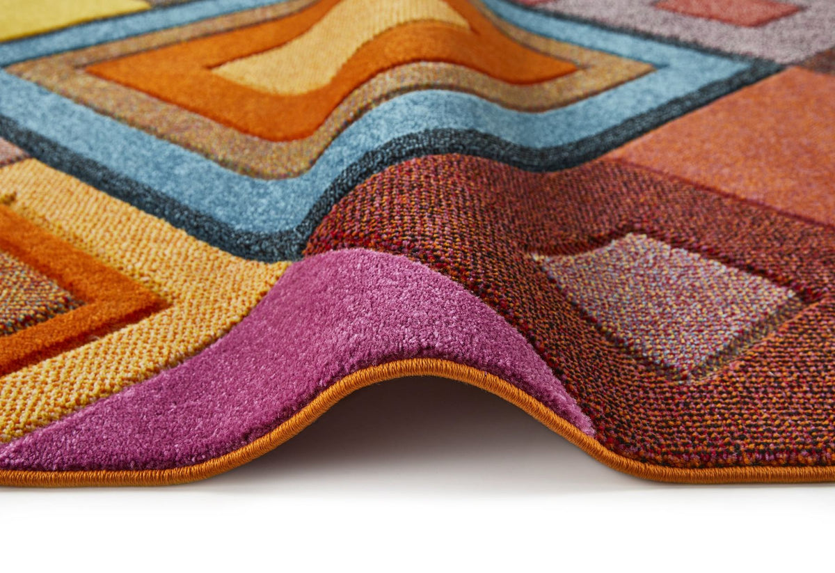 Viva Diamond Multicolour Rug