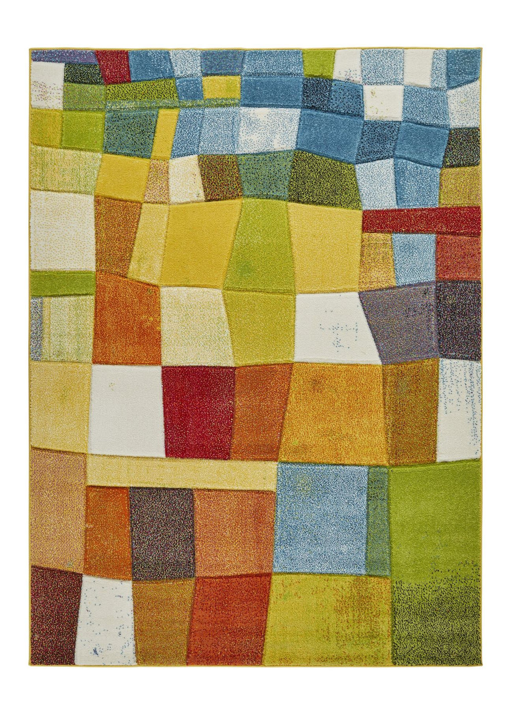 Viva Patchwork Multicolour Rug