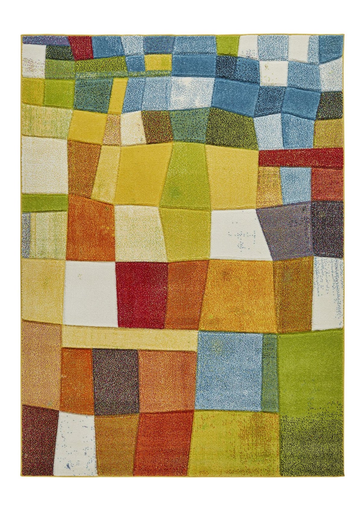 Viva Patchwork Multicolour Rug