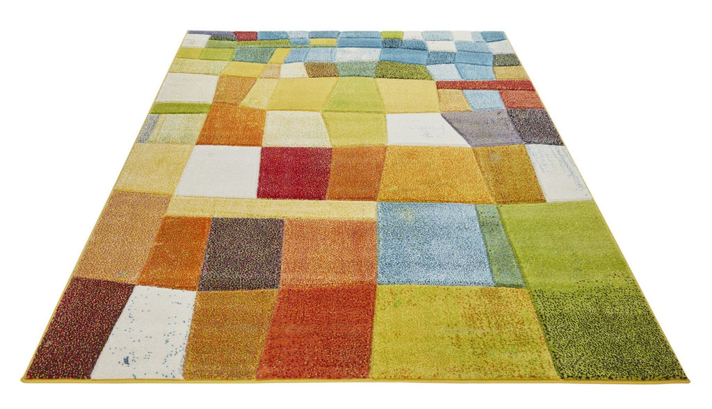 Viva Patchwork Multicolour Rug