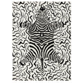 Wilder Zebra Mono Rug