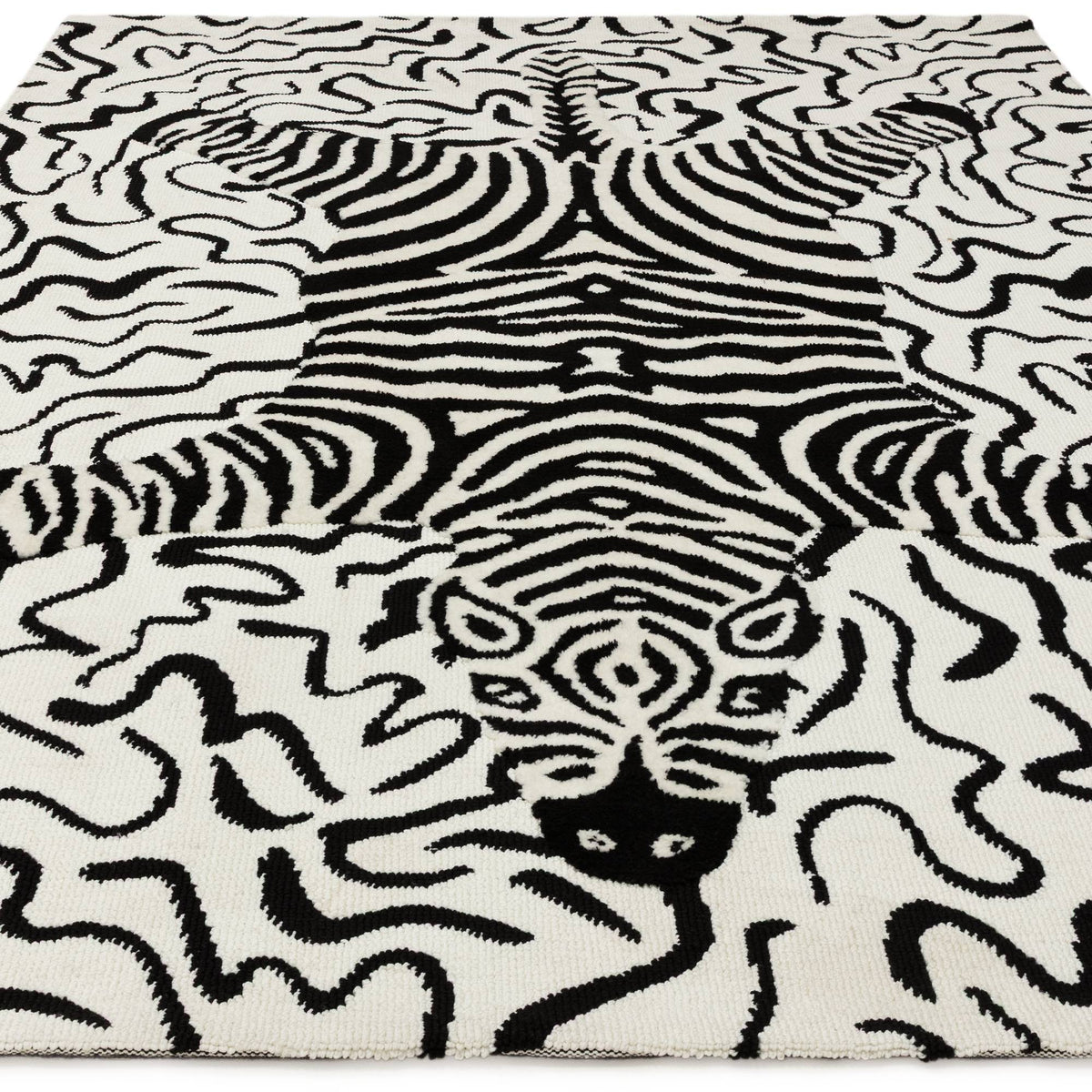 Wilder Zebra Mono Rug