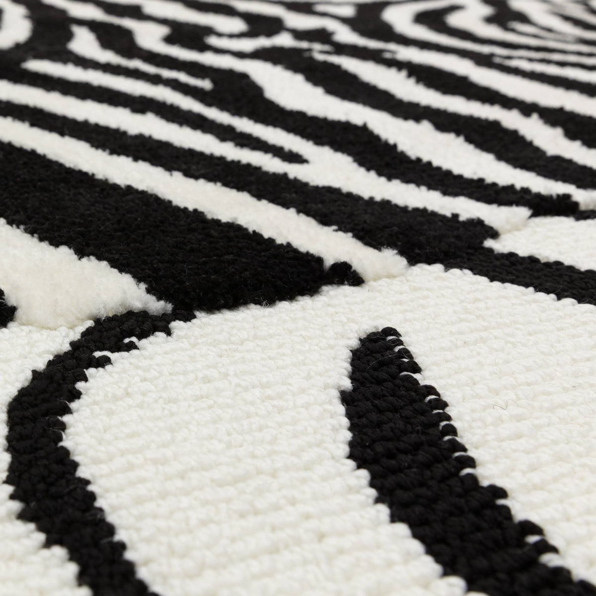 Wilder Zebra Mono Rug