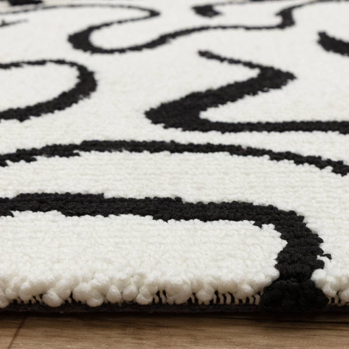 Wilder Zebra Mono Rug