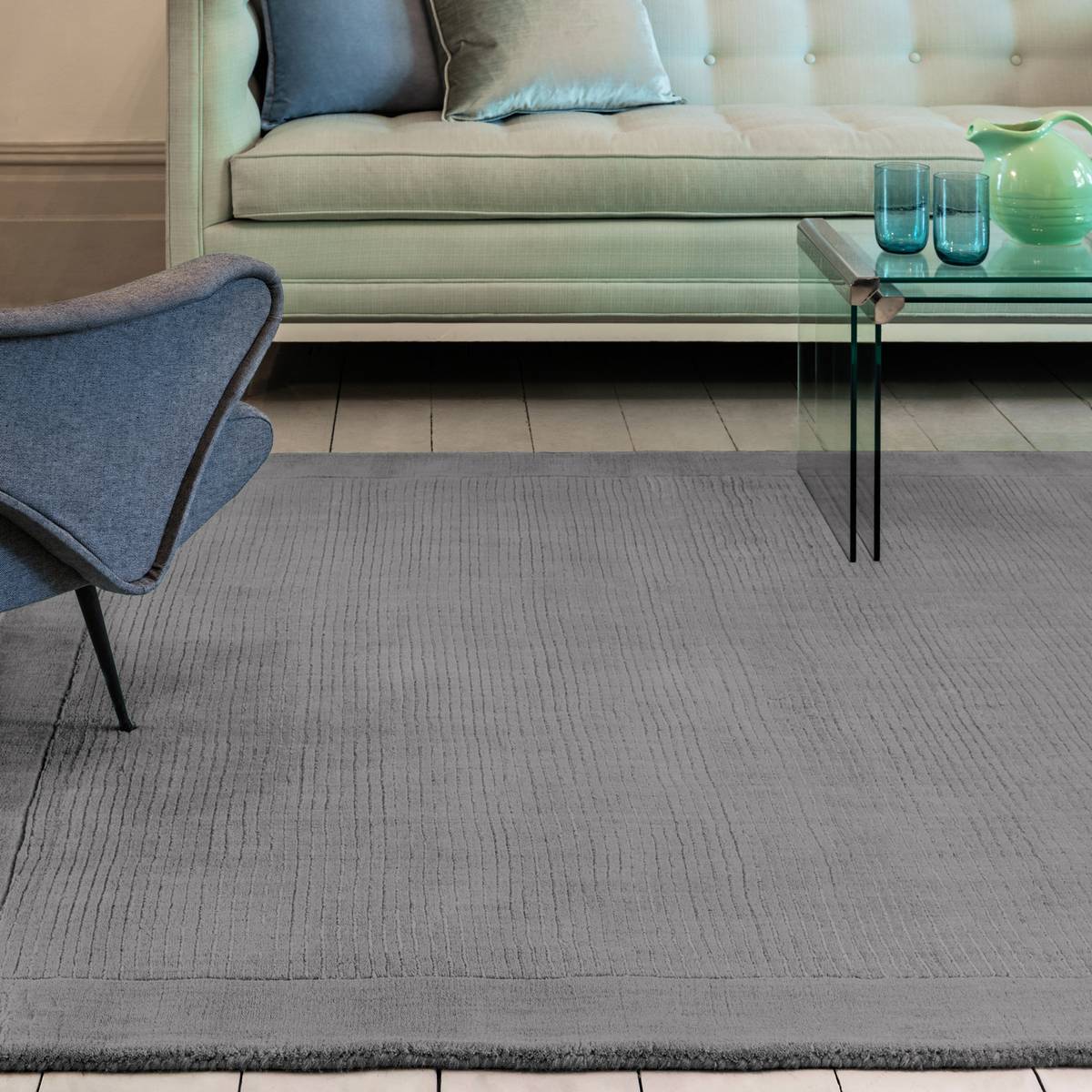 York Grey Rug